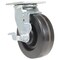 Vestil Phenolic Swivel With Brake Caster 6 In. Diameter x 2 In. Width 1200 Lb. Capacity Black CST-VE-6X2PH-SWB - alternate 9